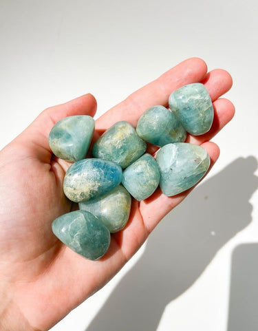 Aquamarine Halo Quartz